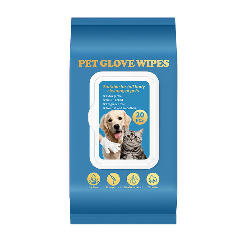 Pet Care Travel Kit, Grooming and Cleaning Set for Dogs and Cats