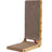 A-shape cardboard cat scratcher with a rest area