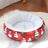Christmas round pet bed for cats and small dogs, photo 7