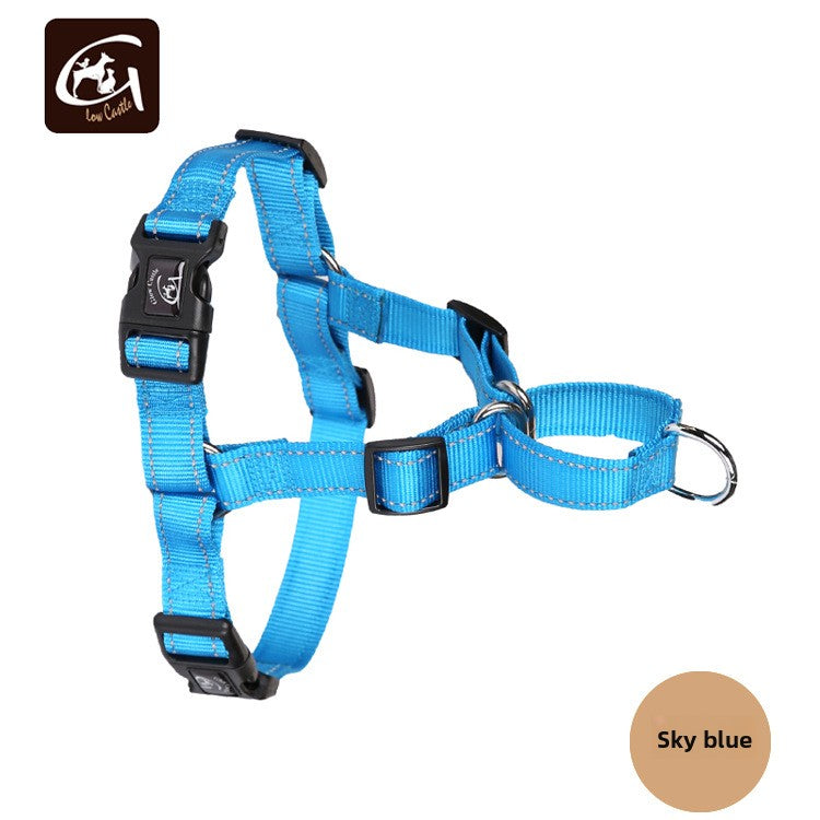Reflective escape-resistant pet harness in 6 colour options