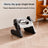 Adjustable Height Stainless Steel Raised Pet Bowl with Non-Slip Base in Single or Double