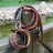 Wide black dog collar and lead, available from Pet Royale UK