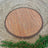 Rattan woven cat nest with ball toy and cream pad, view 6