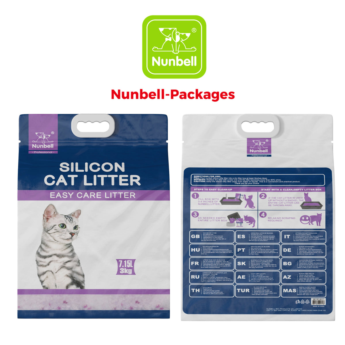 Scented Crystal Cat Litter, Low Dust Clumping with Odour Control