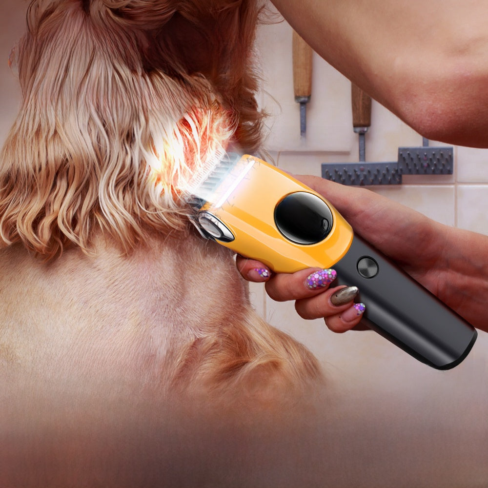 Cordless Dog Clippers with LCD Battery Display, 3000 RPM