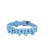 Personalised silicone pet collar with letters, main product photo