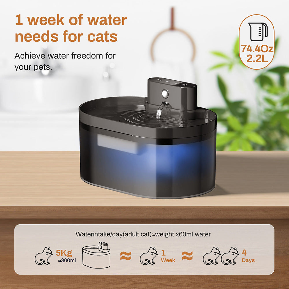 Automatic Sensor Pet Water Dispenser Stainless Steel