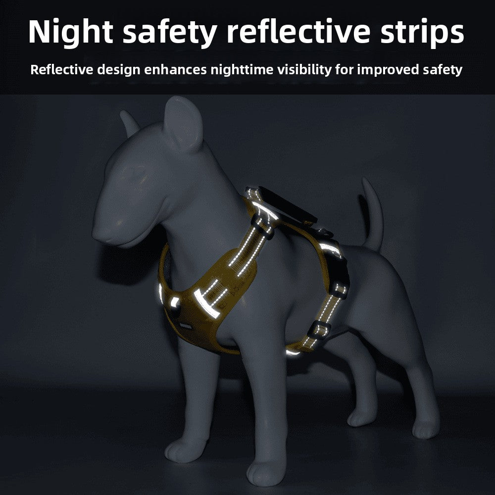 Adjustable burst-resistant dog harness, available from Pet Royale UK