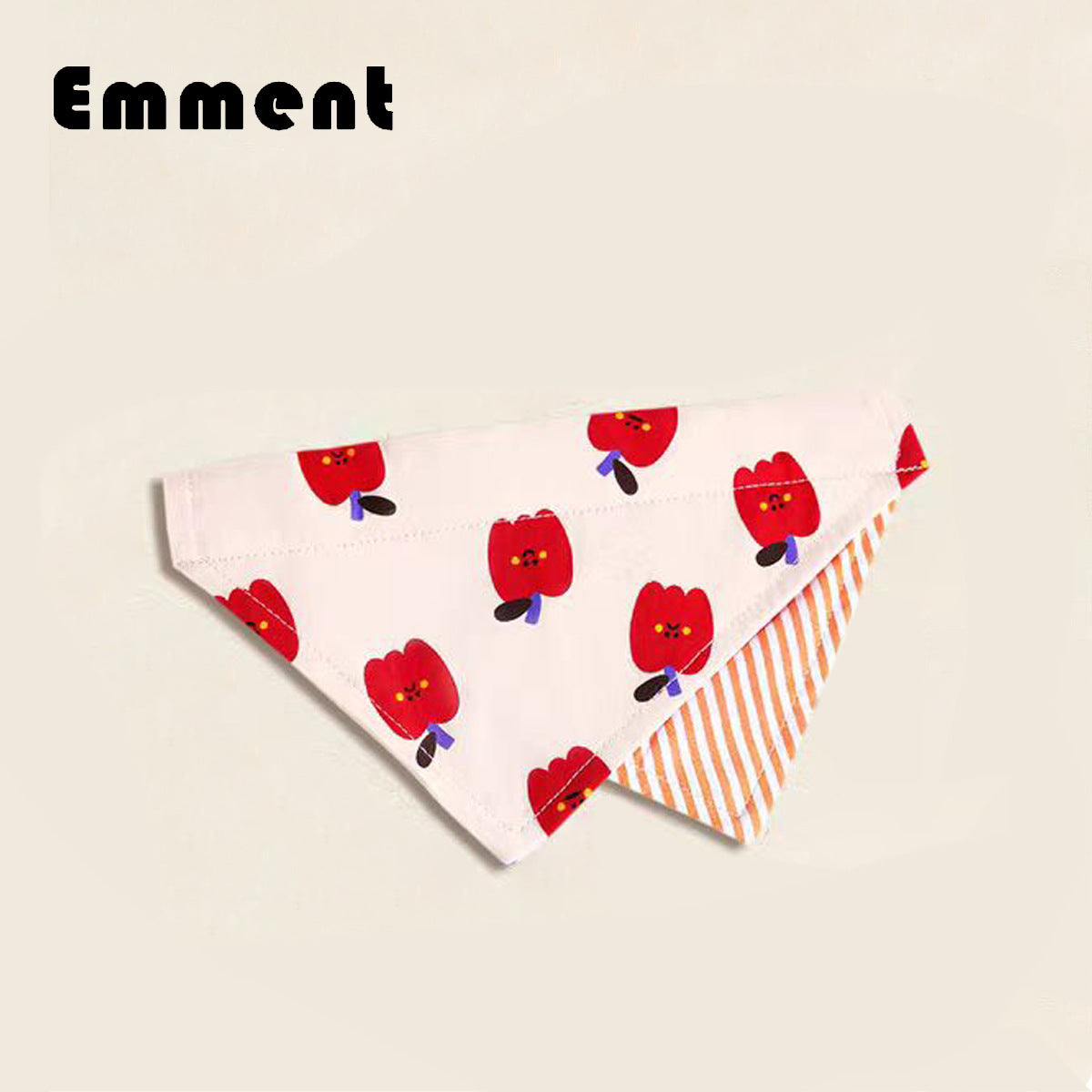 Cartoon print dog bandana scarf in a cute design, product image 16