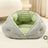 Round raised edge dog bed, detail photo 5