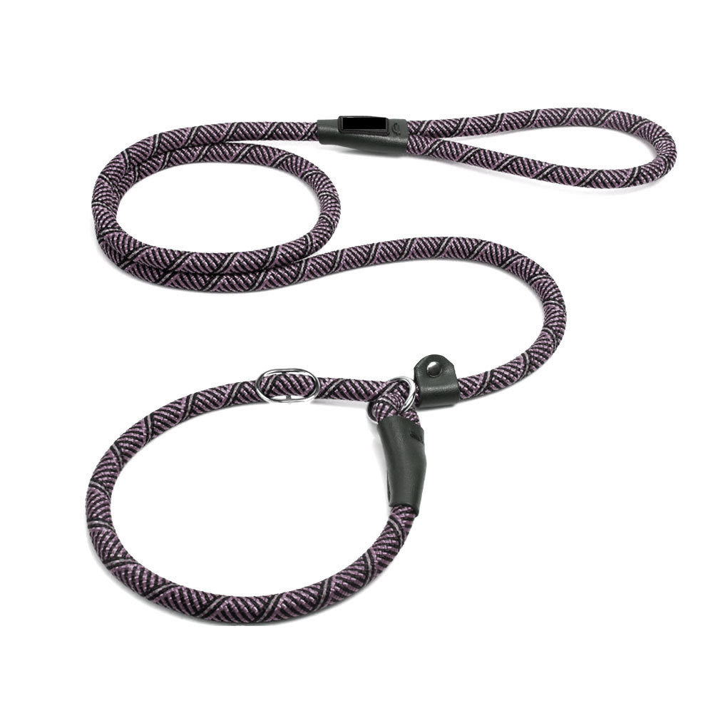Rope slip leads in bright colours with stopper ring
