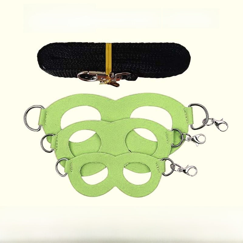 Escape-resistant faux leather lead for sugar gliders and hamsters, product image 10