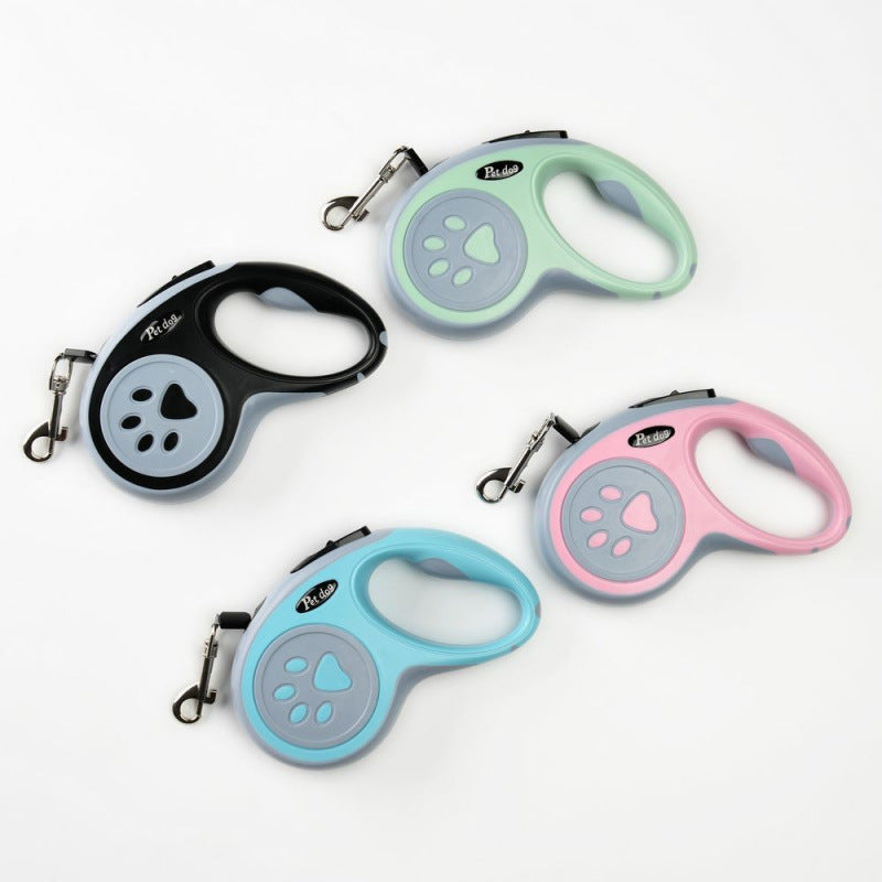 Paw print pet lead for dogs and cats, main product photo