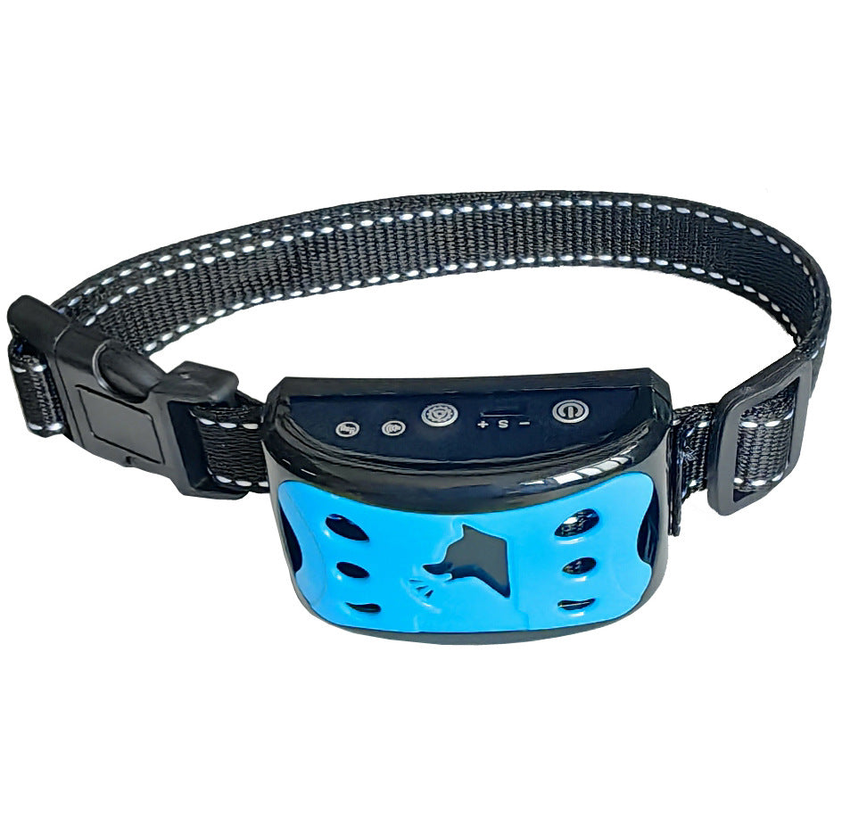 Rechargeable vibration anti-bark dog collar in bright colour, product image 15