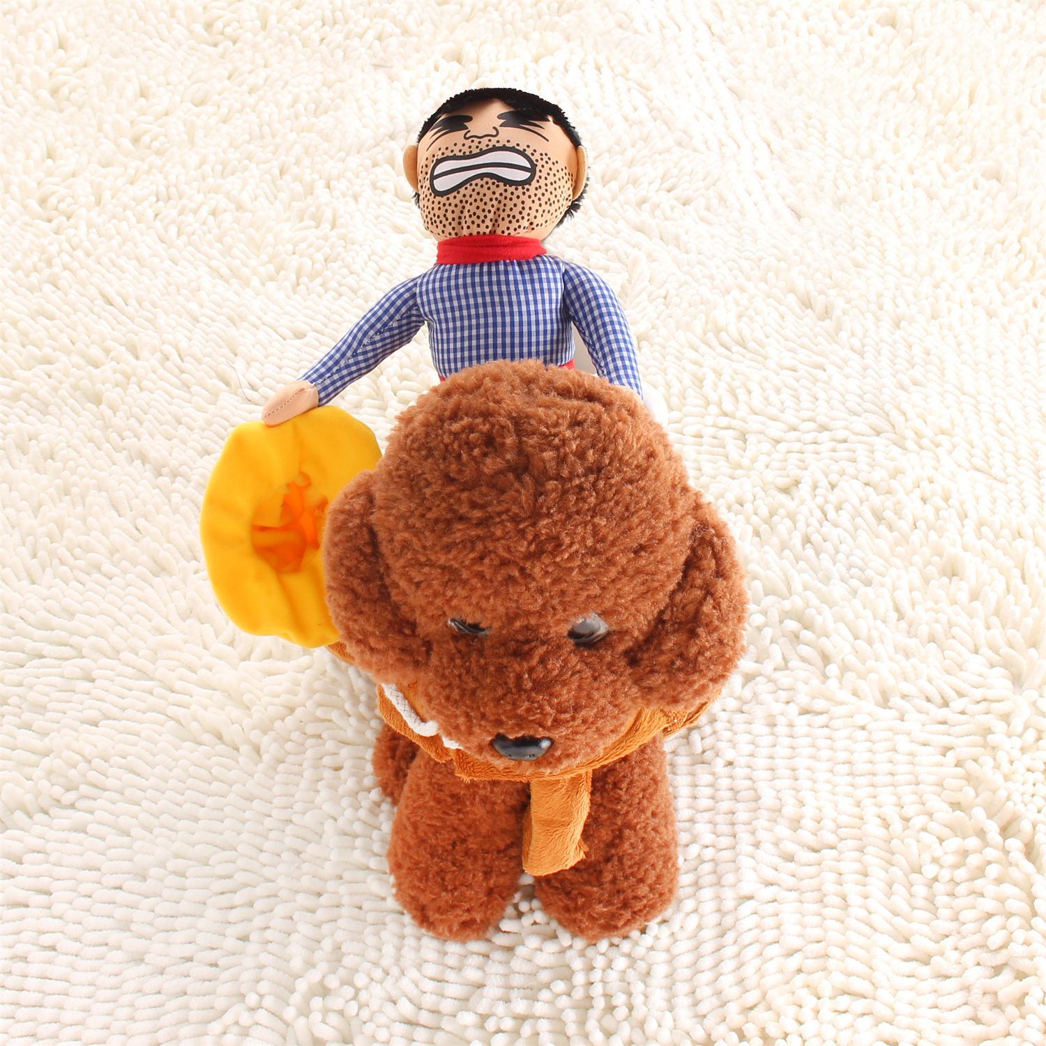 Funny rider costume for dogs, available in 4 styles, image 3