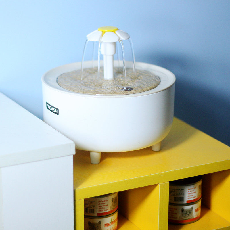 Automatic Circulation Pet Water Fountain with Multi-Stage Filter and Quiet Pump