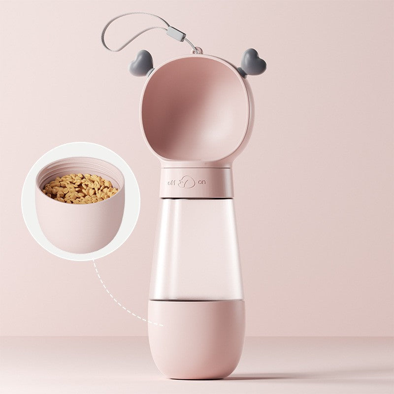 Portable water dispenser for puppies