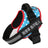 Padded dog harnesses in plain, star and camo designs