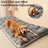 Extra thick fleece-lined dog bed mat, main product photo