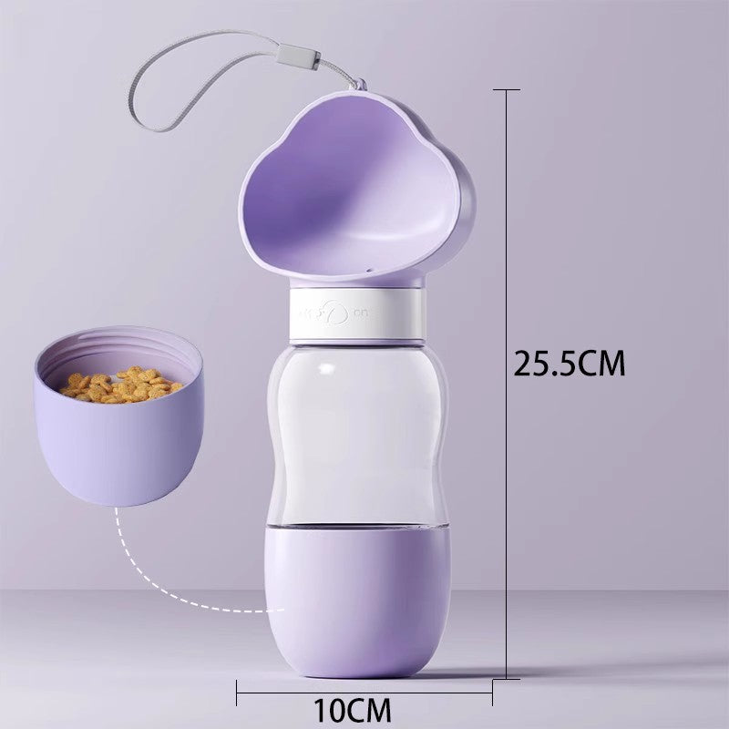 Portable water dispenser for puppies
