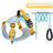 Reflective vest harness for large dogs, 4 sizes available