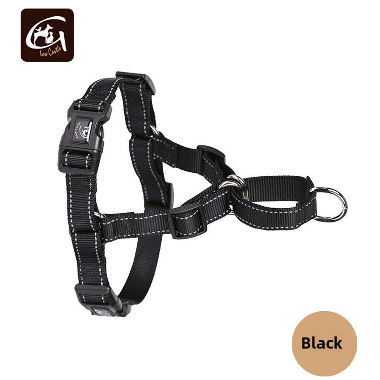 Reflective escape-resistant pet harness in 6 colour options