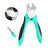 LED Illuminated Pet Nail Clipper with Safety Guard and Built-In Nail File