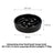 Meteor Shaped Ceramic Slow Feeder Pet Bowl in Small Medium or Large with Stable Base
