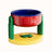 Slanted-mouthed tall bowl to prevent spilling