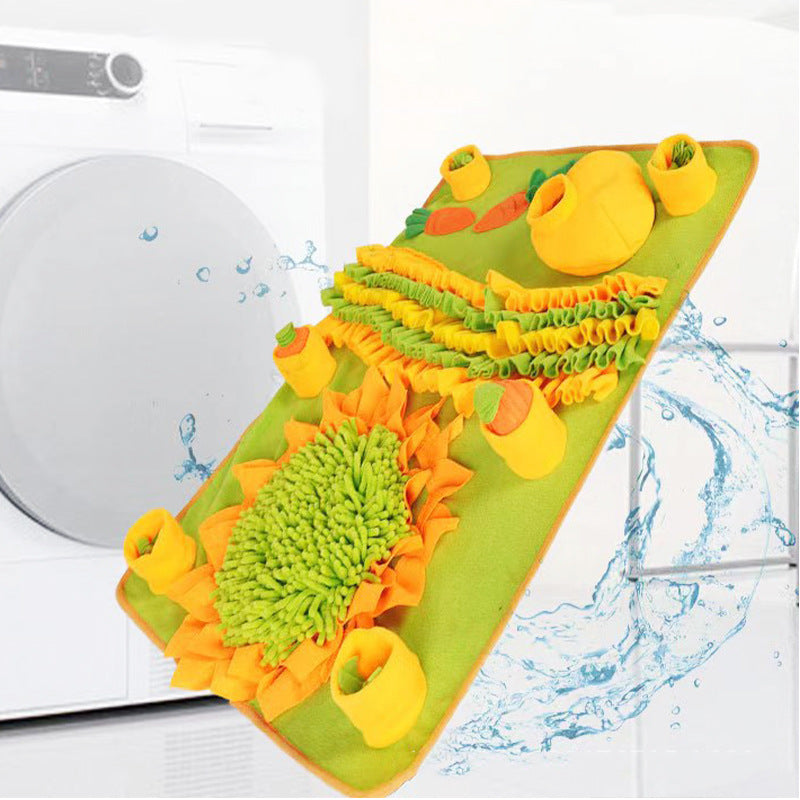 Interactive Pet Snuffle Mat for Dogs and Cats, Scent Foraging