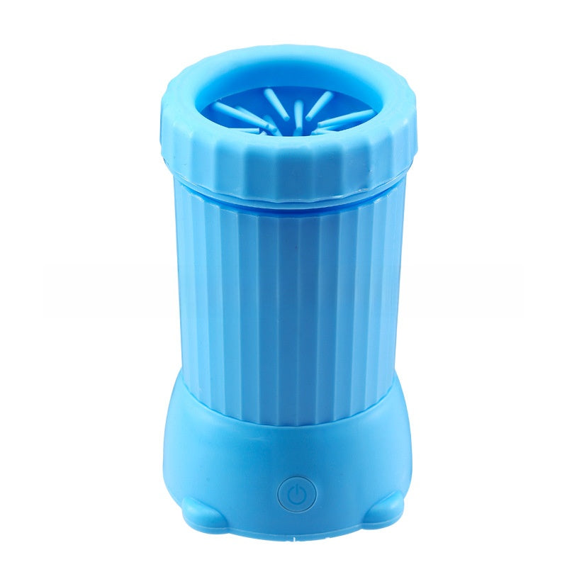 Electric Silicone Paw Washing Cup with Massage, USB Rechargeable