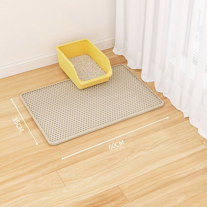 Anti-Slip Double Layer Cat Litter Control Mat