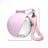 Portable Pet Water Bottle with Collapsible Silicone Bowl and Leak-Proof Lid 285ml