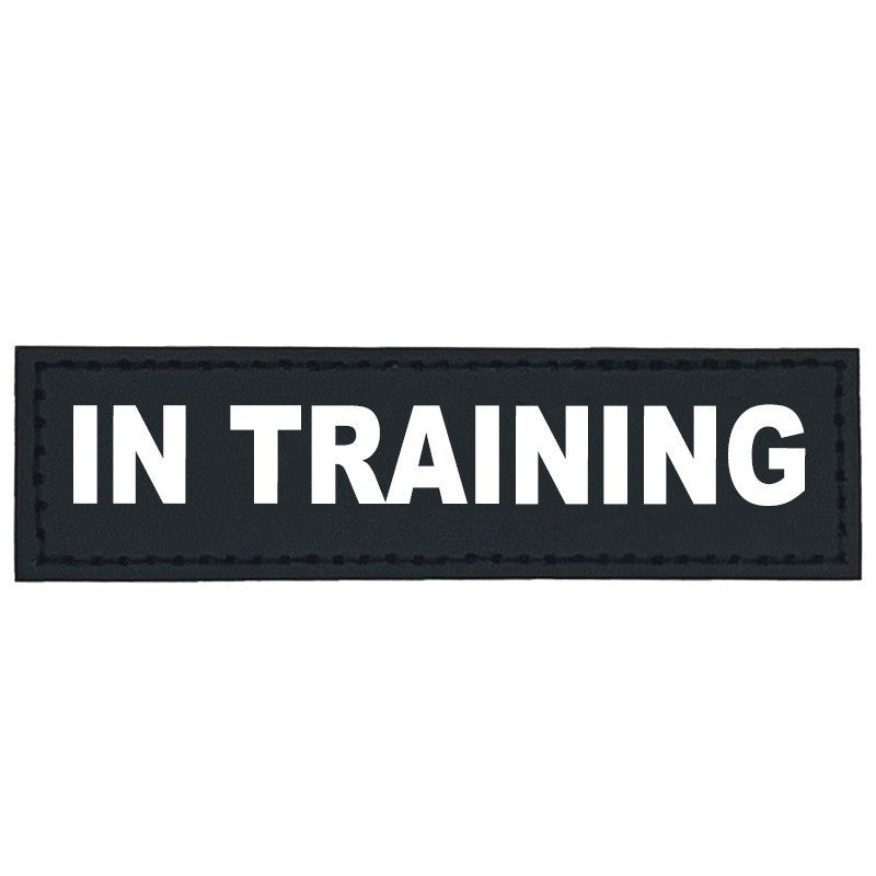Hook-and-loop dog harness patch with printed wording, product image 6