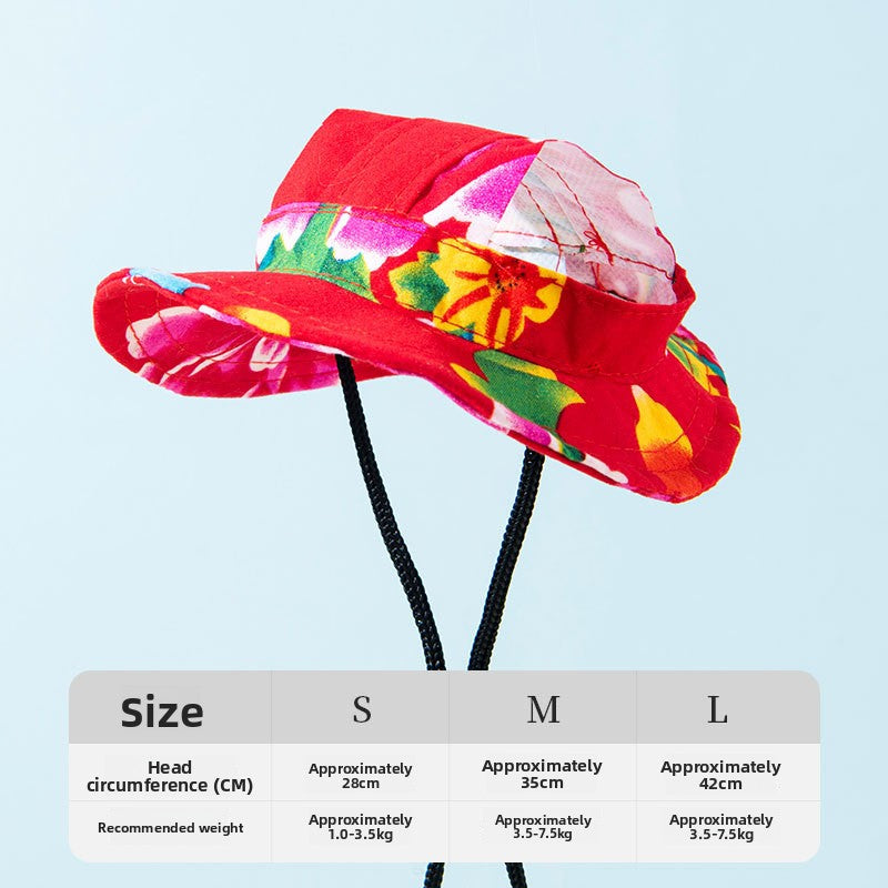 Dog and cat sun bucket hat with ear holes, available in 13 colours, image 34