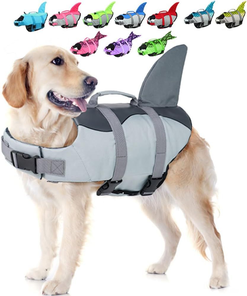 Shark fin dog life jacket, available in 9 colours, image 40