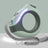 Round retractable pet lead for dogs and cats, close-up detail view