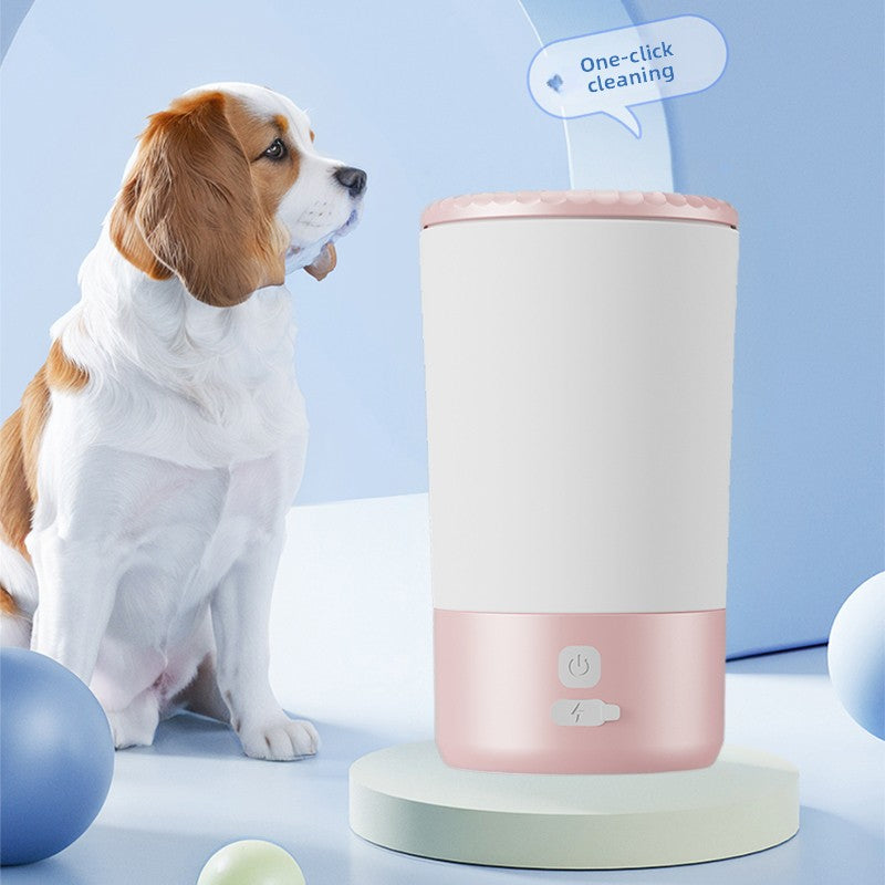 IP67 Waterproof Dog Paw Washer Cup, Motorised or Manual
