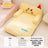 Detachable open pet bed with matching pillow in a cute print pattern, photo 46