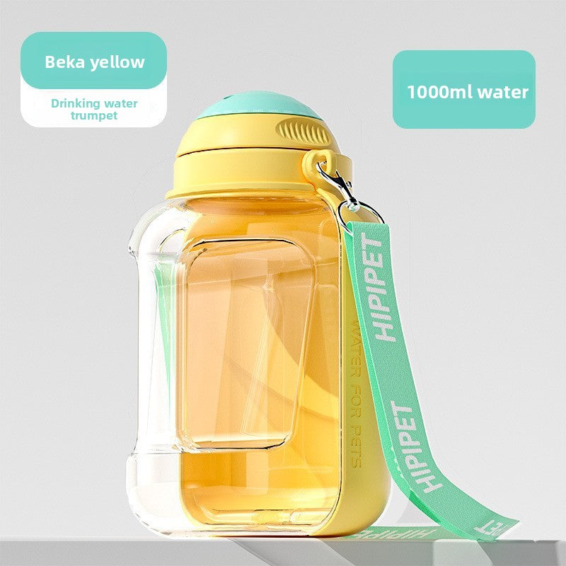 Portable water dispenser for puppies