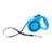 Retractable dog lead in black, product detail photo