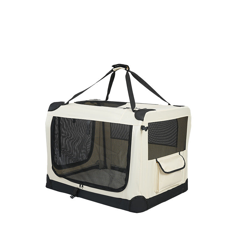 Foldable Oxford fabric dog crate for car travel, photo 5 of 14