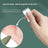 Compact Pet Hair Trimmer with Rounded Ceramic Blade