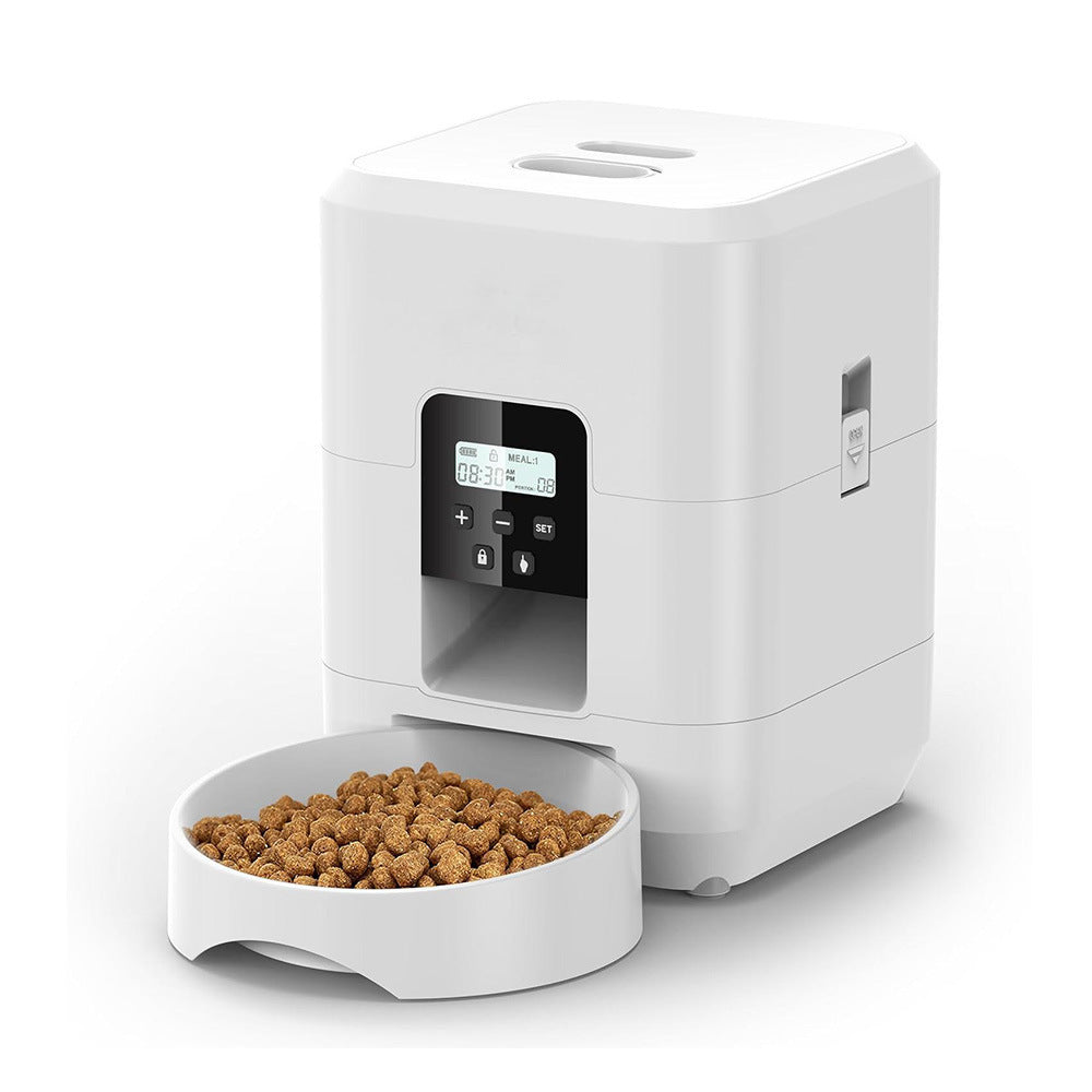 Automatic Pet Feeder with Timer and WiFi Control