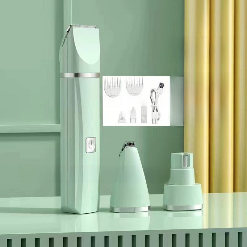 Multi-Function Pet Clipper and Nail Grinder Kit, Quiet and Cordless