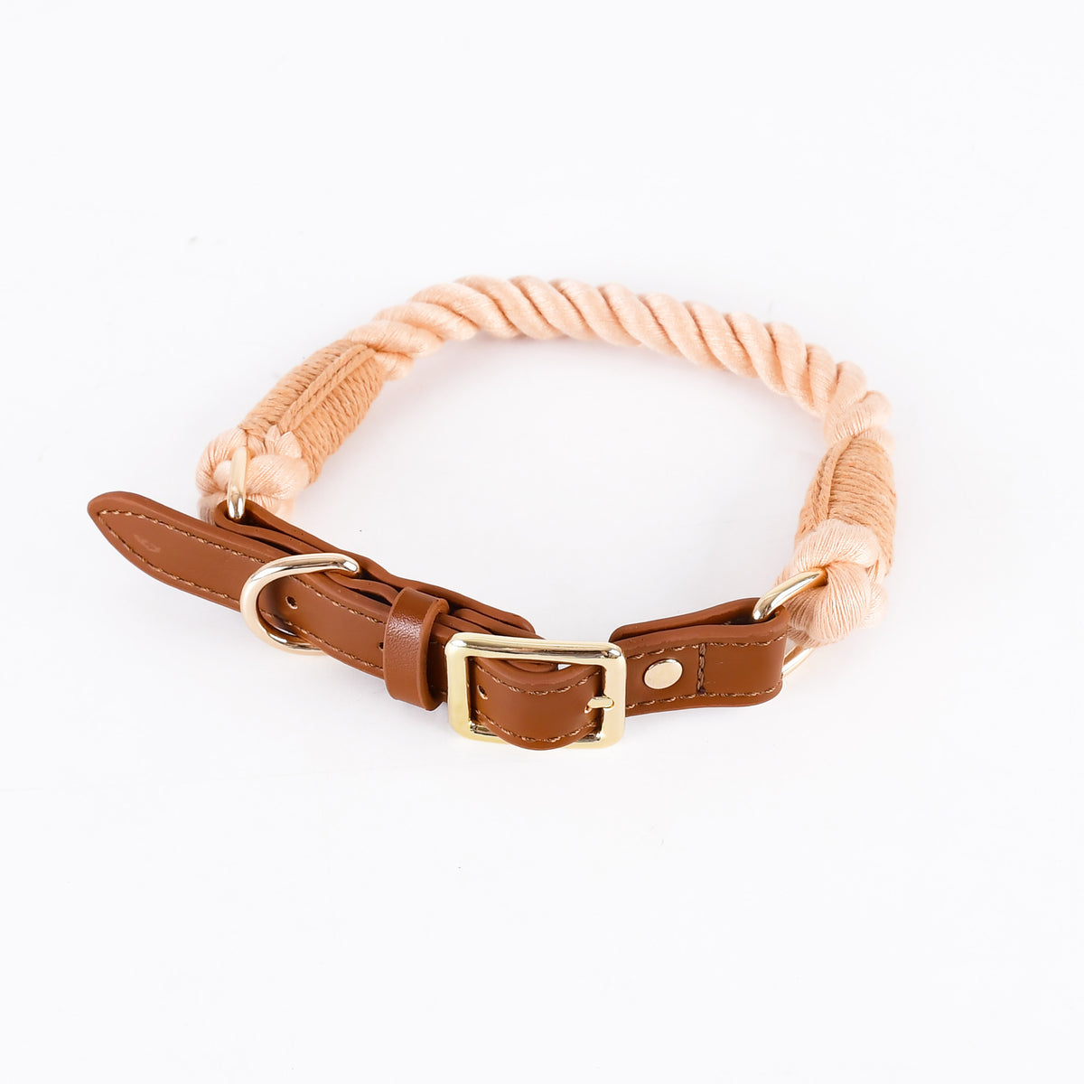 Braided cotton rope dog lead or collar, ideal for everyday use