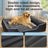 Waterproof Oxford dog crate mat with soft velvet top, photo 3 of 68
