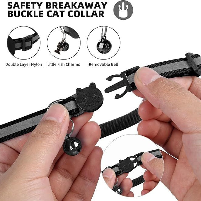 Reflective silicone AirTag holder for pet collars, tag not included, product image 3
