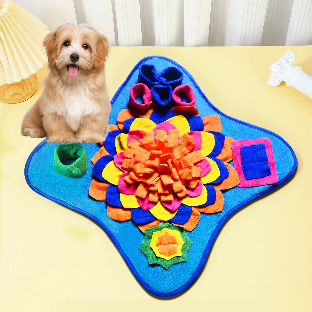 Polyester Dog Sniffing Mat for Stress Relief and Slow Feeding
