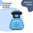 Foldable dog poop scooper with bag holder, detail photo 4